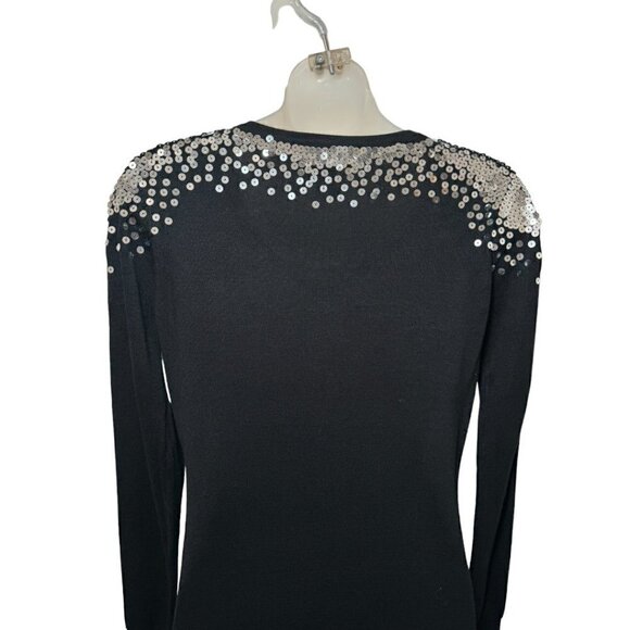 NWT Say What Sequined Sweater Dress  Body Con size M Women - Picture 5 of 6